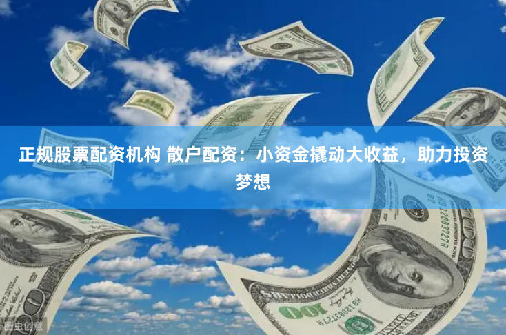 正规股票配资机构 散户配资：小资金撬动大收益，助力投资梦想